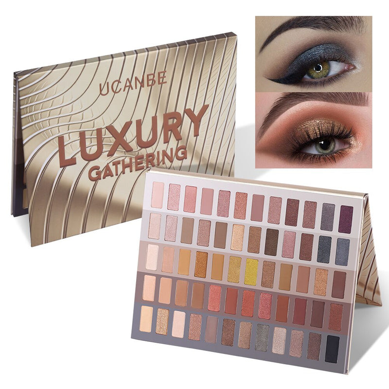 Paleta de Sombras UCANBE - 60 Cores